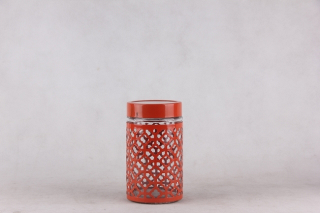 glass storage jar