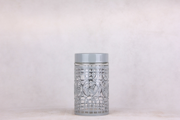 GLASS STORAGE JAR