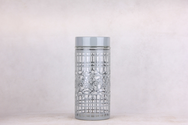 GLASS STORAGE JAR