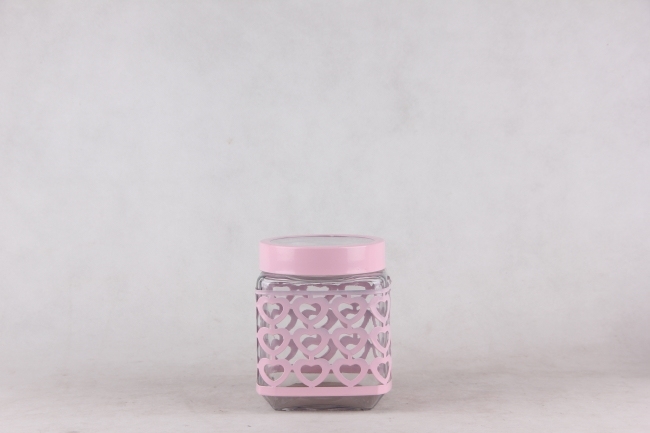 glass storage jar
