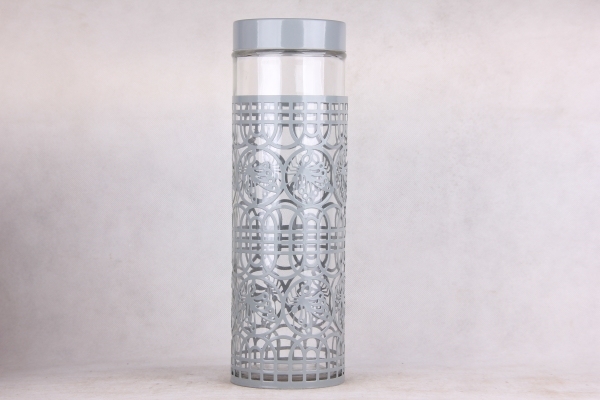 GLASS STORAGE JAR