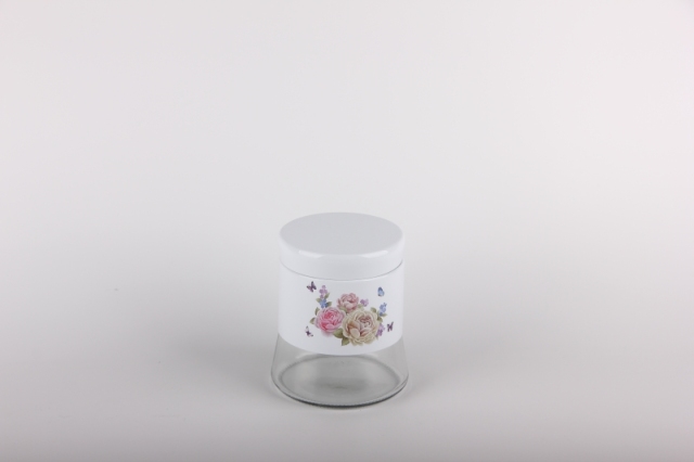 GLASS STORAGE JAR