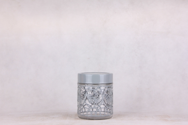 GLASS STORAGE JAR