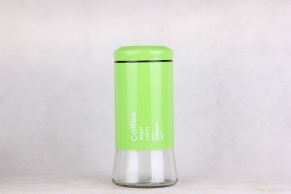 GLASS STORAGE JAR