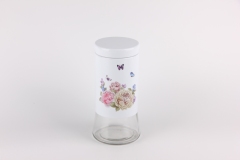 GLASS STORAGE JAR