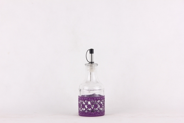 glass oil bottle