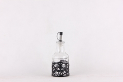 glass oil bottle