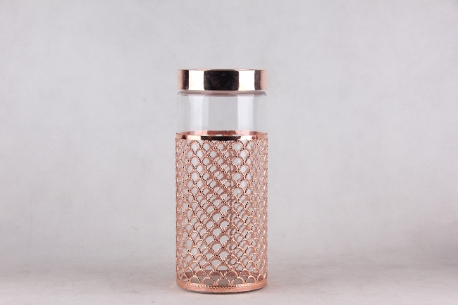 glass storage jar