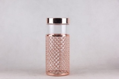 glass storage jar