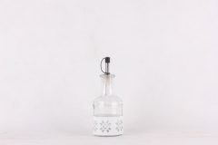 glass oil bottle