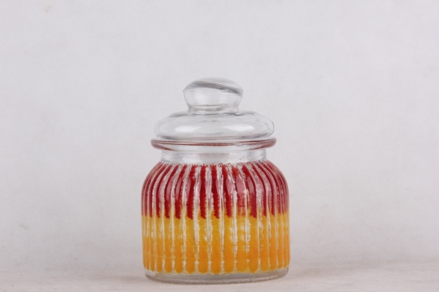 glass bottle/Storage tank/Candy jar/glass ja
