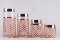 glass storage jar