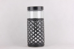 glass storage jar