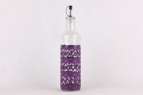 glass oil bottle