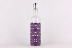 glass oil bottle