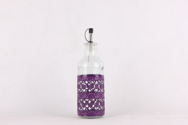 glass oil bottle