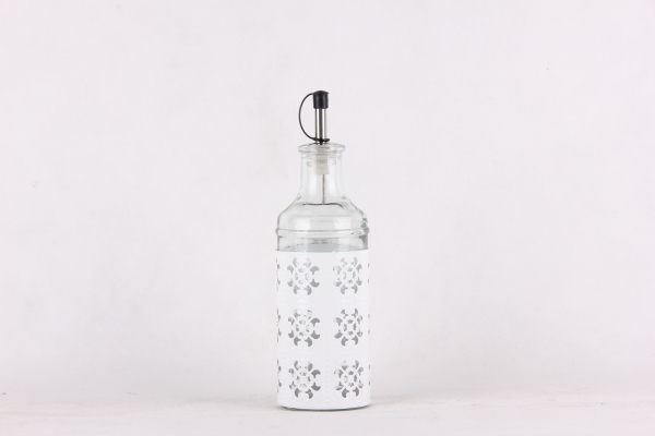 glass oil bottle