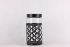 glass storage jar
