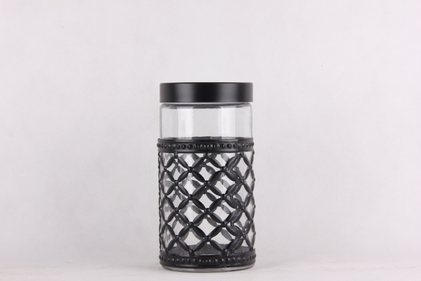 glass storage jar