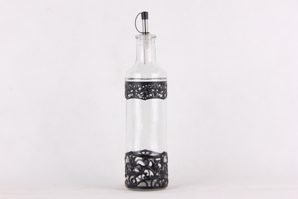 glass oil bottle