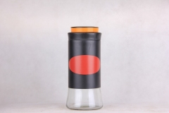 glass storage jar