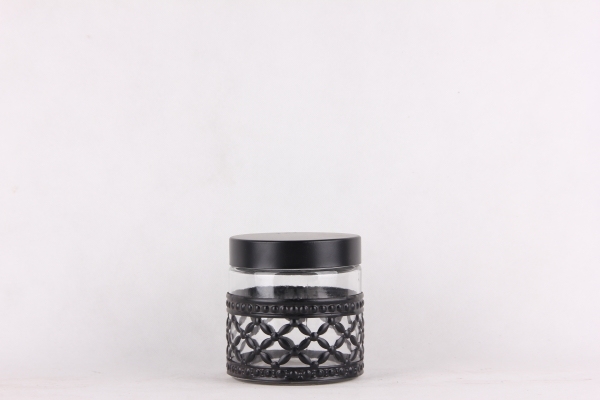 glass storage jar