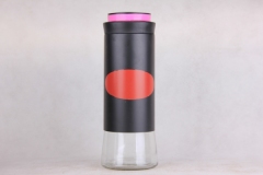 glass storage jar
