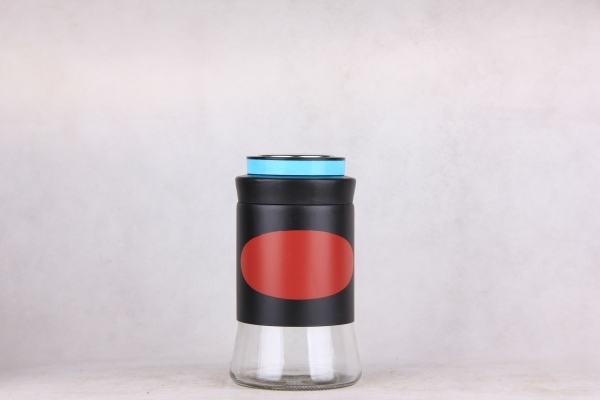 glass storage jar