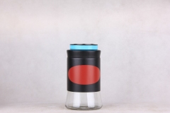 glass storage jar