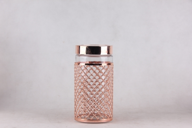 glass storage jar
