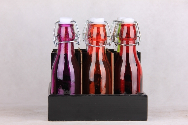glass bottle/Storage tank/Candy jar/glass jar/vase