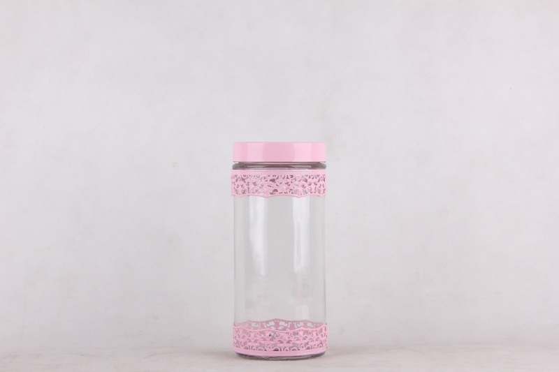 glass storage jar