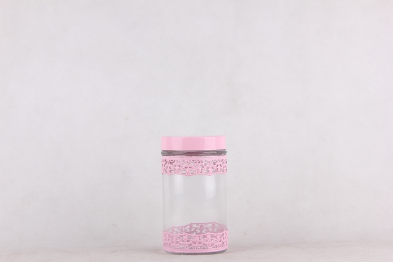glass storage jar