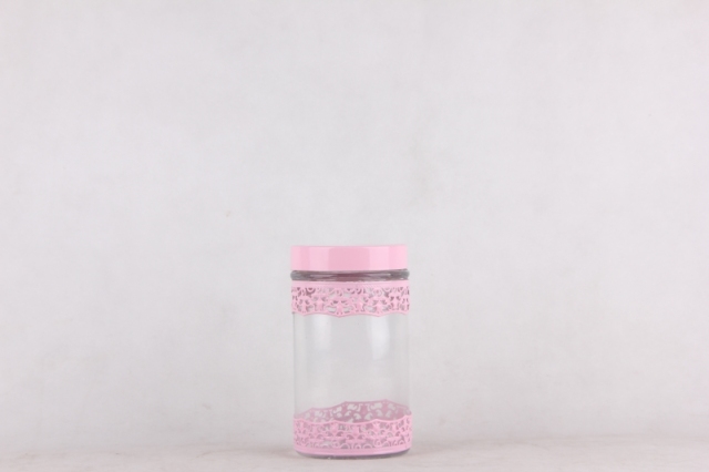 glass storage jar