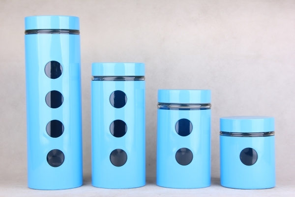 glass storage jar