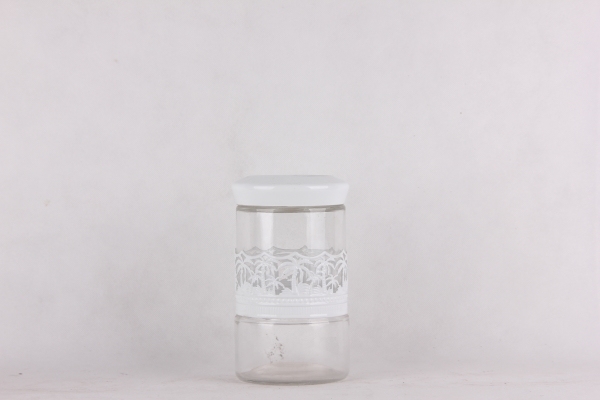 glass storage jar