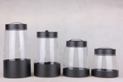 glass storage jar