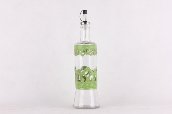 glass oil bottle