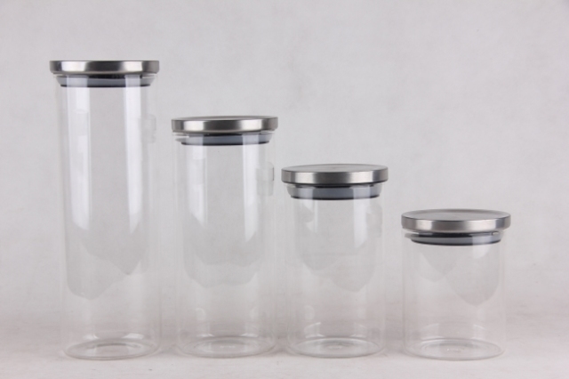glass bottle/Storage tank/Candy jar/glass jar