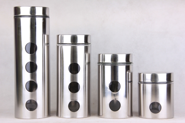 glass storage jar