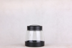 glass storage jar