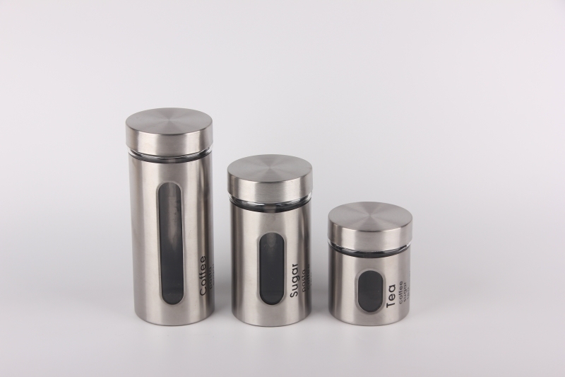 glass storage jar