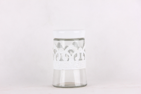glass storage jar