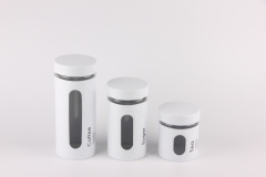 glass storage jar