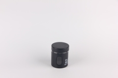 glass storage jar with s/s