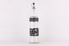 glass oil bottle