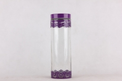 glass storage jar