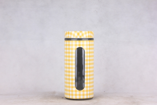 glass storage jar