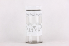 glass storage jar