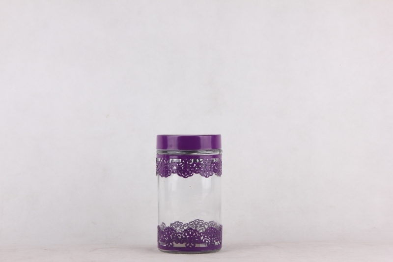 glass storage jar